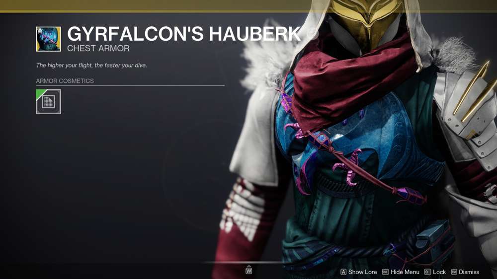 Everything you need to know about Gyrfalcon's Hauberk & how to get it in Destiny 2