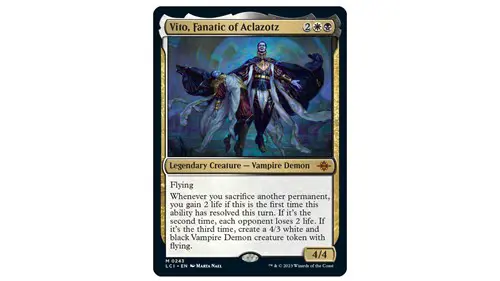 Magic The Gathering Lost Caverns of Ixalan Vito Fanatic of Aclazotz