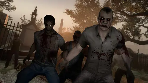 Image of zombies in Left 4 Dead 2