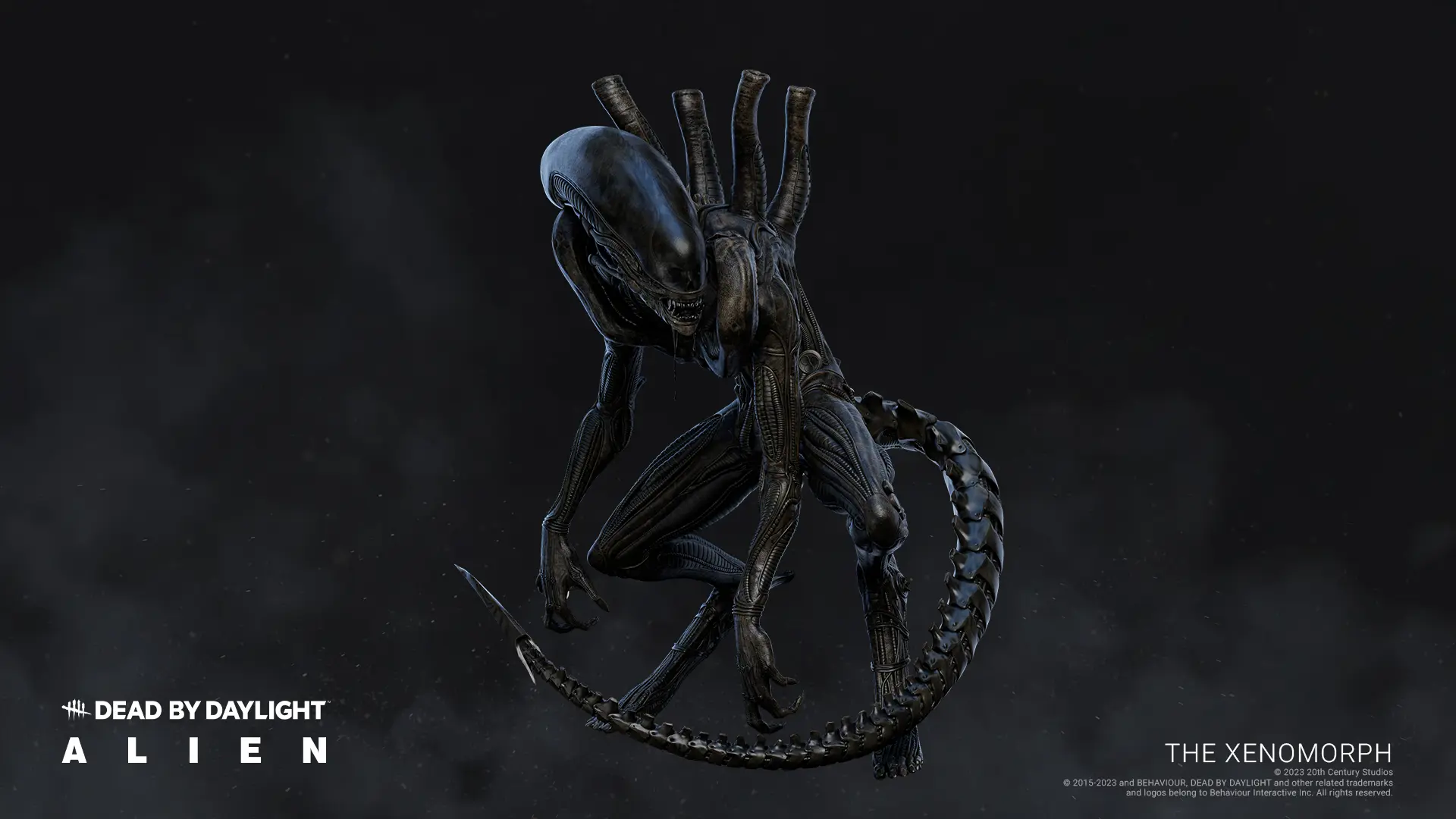 Key art for The Xenomorph in Dead by Daylight's Alien Chapter