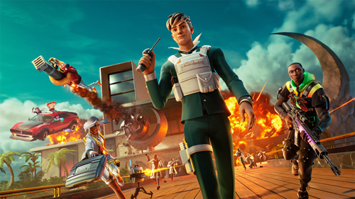 The key art for Fortnite's Last Resort season.