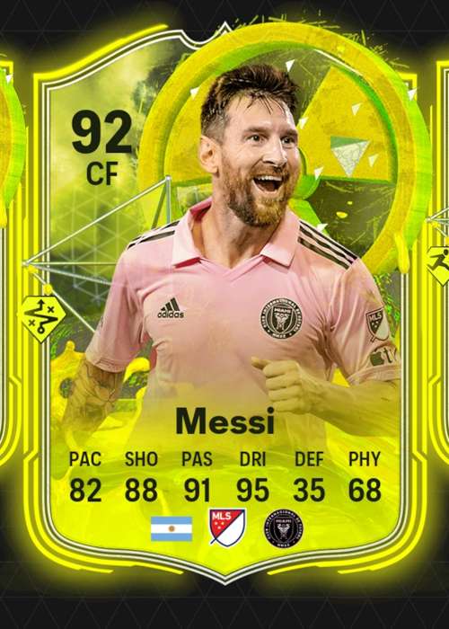 All EA FC 24 Radioactive players, including Messi, Kerr & Szoboszlai