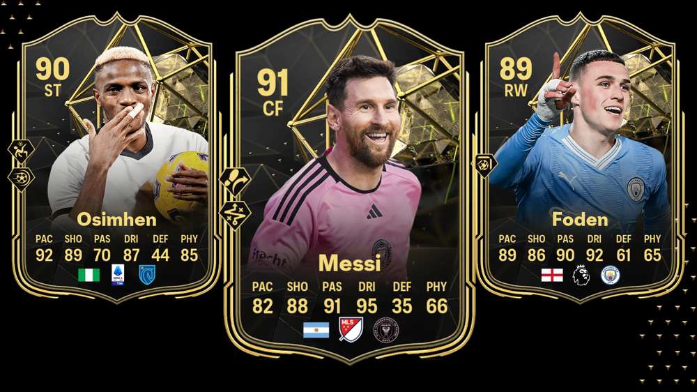 EA FC 24's TOTW 25 is here, featuring players like Messi, Foden & Osimhen