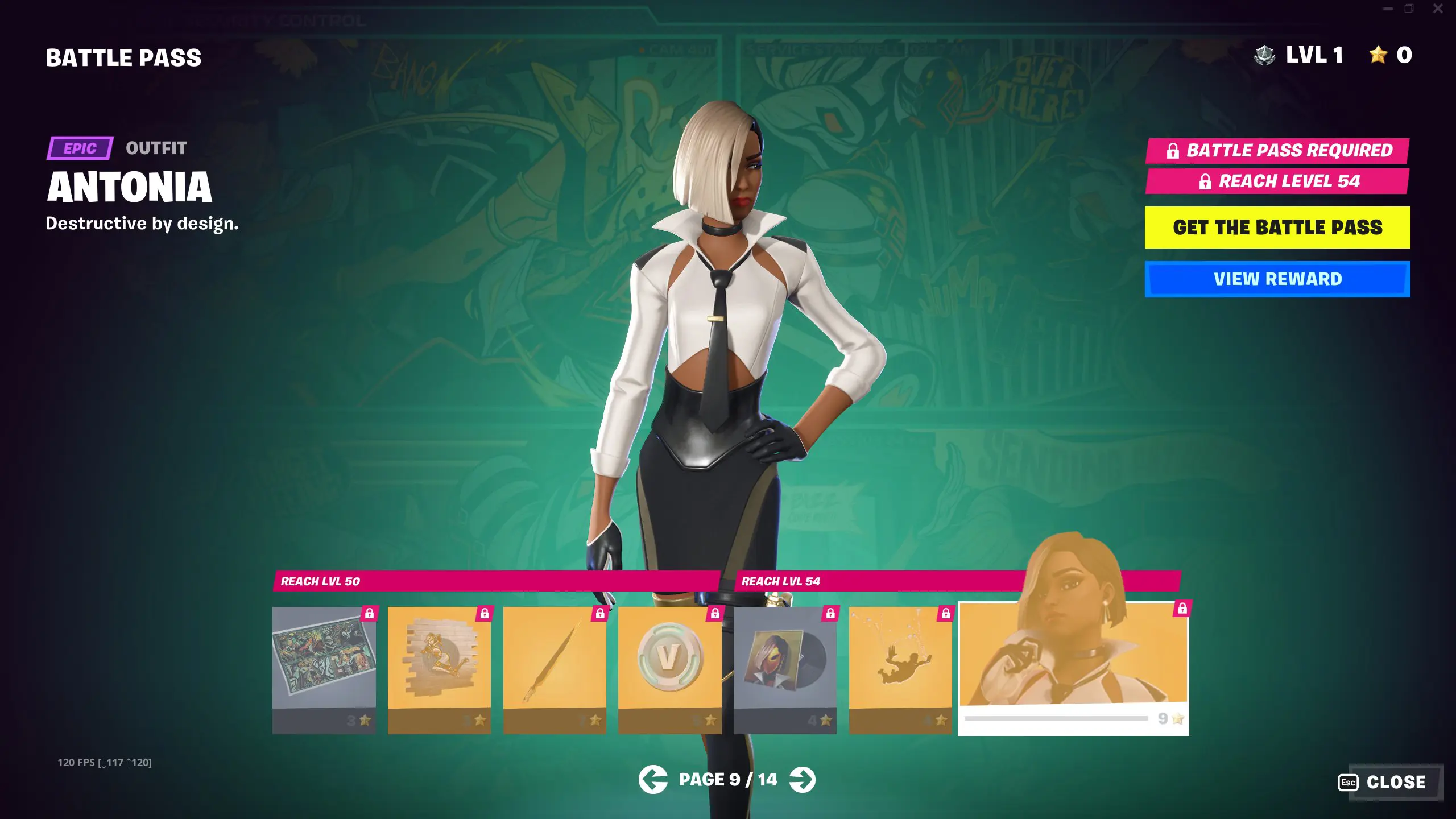 Antonia, one of the Fortnite Chapter 4 Season 4 Battle Pass skins