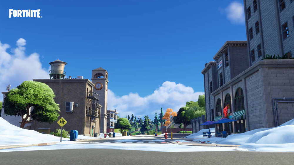 Where is Tilted Towers in Fortnite Chapter 3?