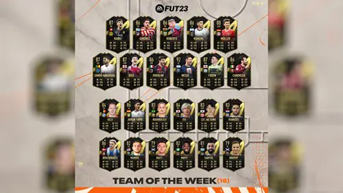 FIFA 23 TOTW 18 Players List