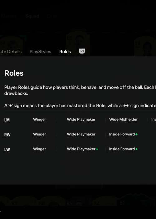 EA FC 25: Best Player Roles for every position