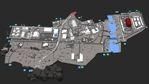 Escape From Tarkov Customs Extract Map