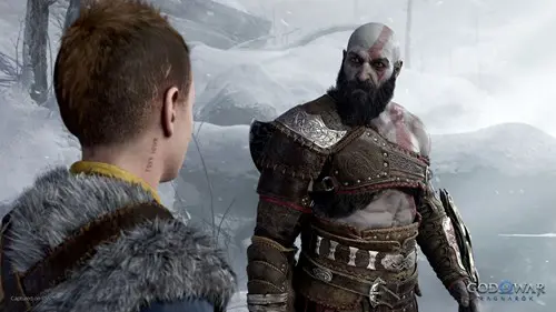 Kratos and Atreus in God of War Ragnarok