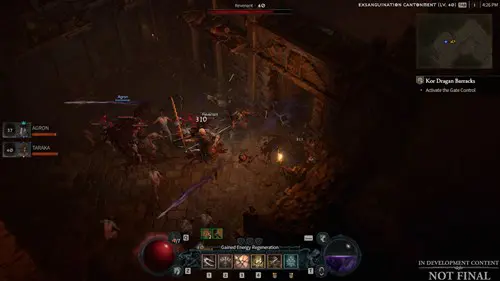 Diablo 4 rogue combat gameplay screnshot