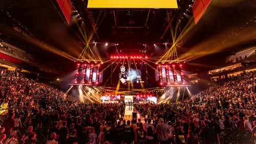 IEM Cologne 2023 stage, large crowd