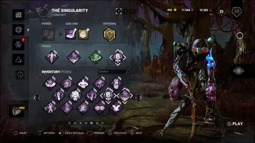 The Beginner Build in DbD, one of the best perk builds for The Singularity