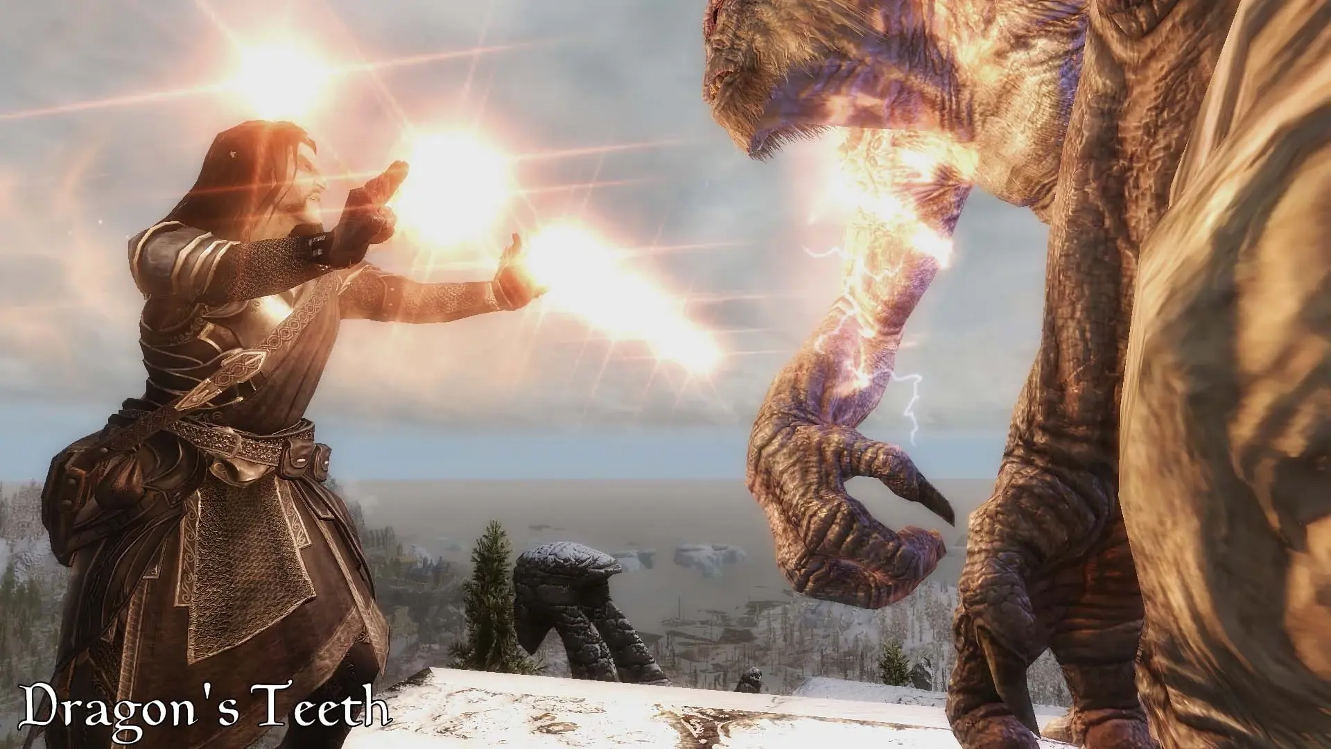 a promo image of the Apocalypse - Magic of Skyrim mod