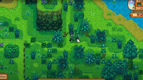 Green rain in Stardew Valley