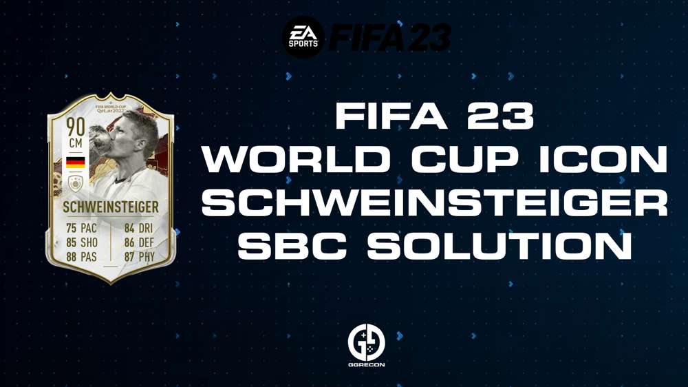 FIFA 23 Schweinsteiger World Cup Icon SBC Solution