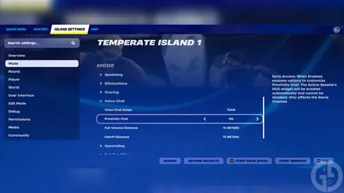 an image of the Proximity Chat feature in Fortnite