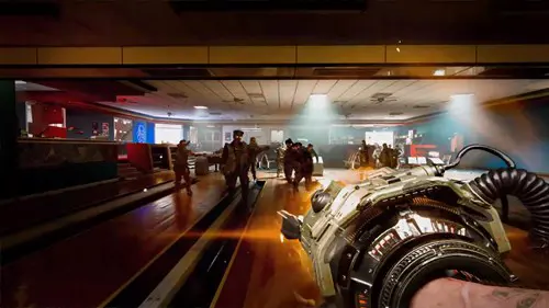 Image of the Liberty Falls bowling alley in Black Ops 6 Zombies