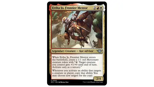 Ertha Jo, Frontier Mentor MTG card