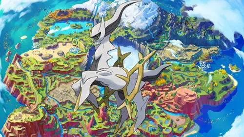 Arceus in Pokemon Scarlet & Violet