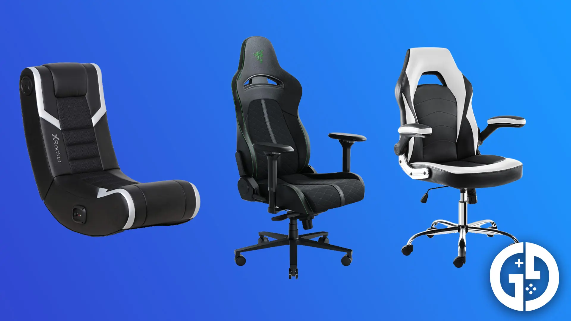 Several gaming chairs available on sale for Prime Big Deal Days, including the Razer Enki gaming chair