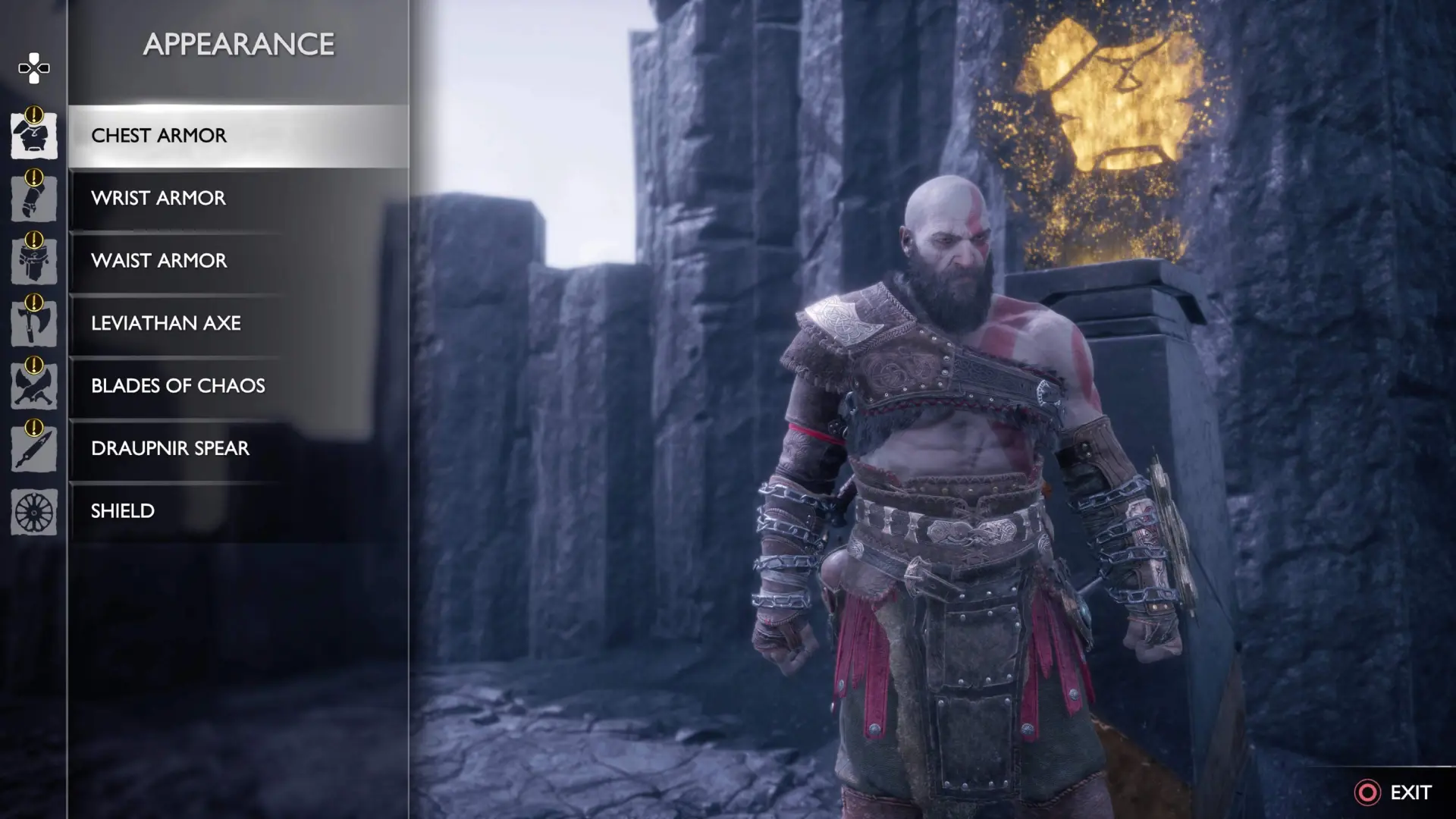 god of war ragnarok armour customisation