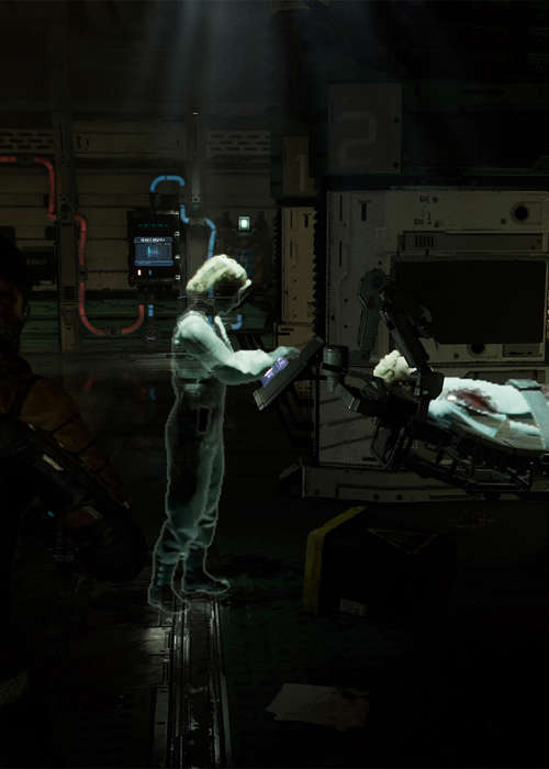 How to follow Nicole's hologram in Dead Space Remake