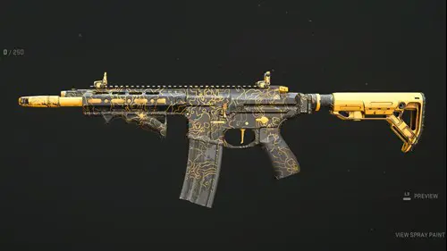 a Mastery Camo from Modern Warfare 2