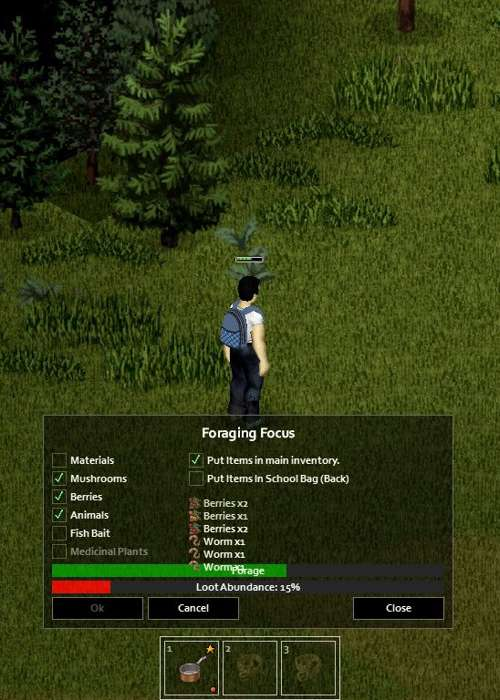 Project Zomboid Foraging: How to forage in Project Zomboid