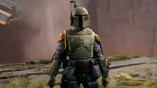 Boba Fett looking for Caij Vanda in Star Wars Jedi: Survivor