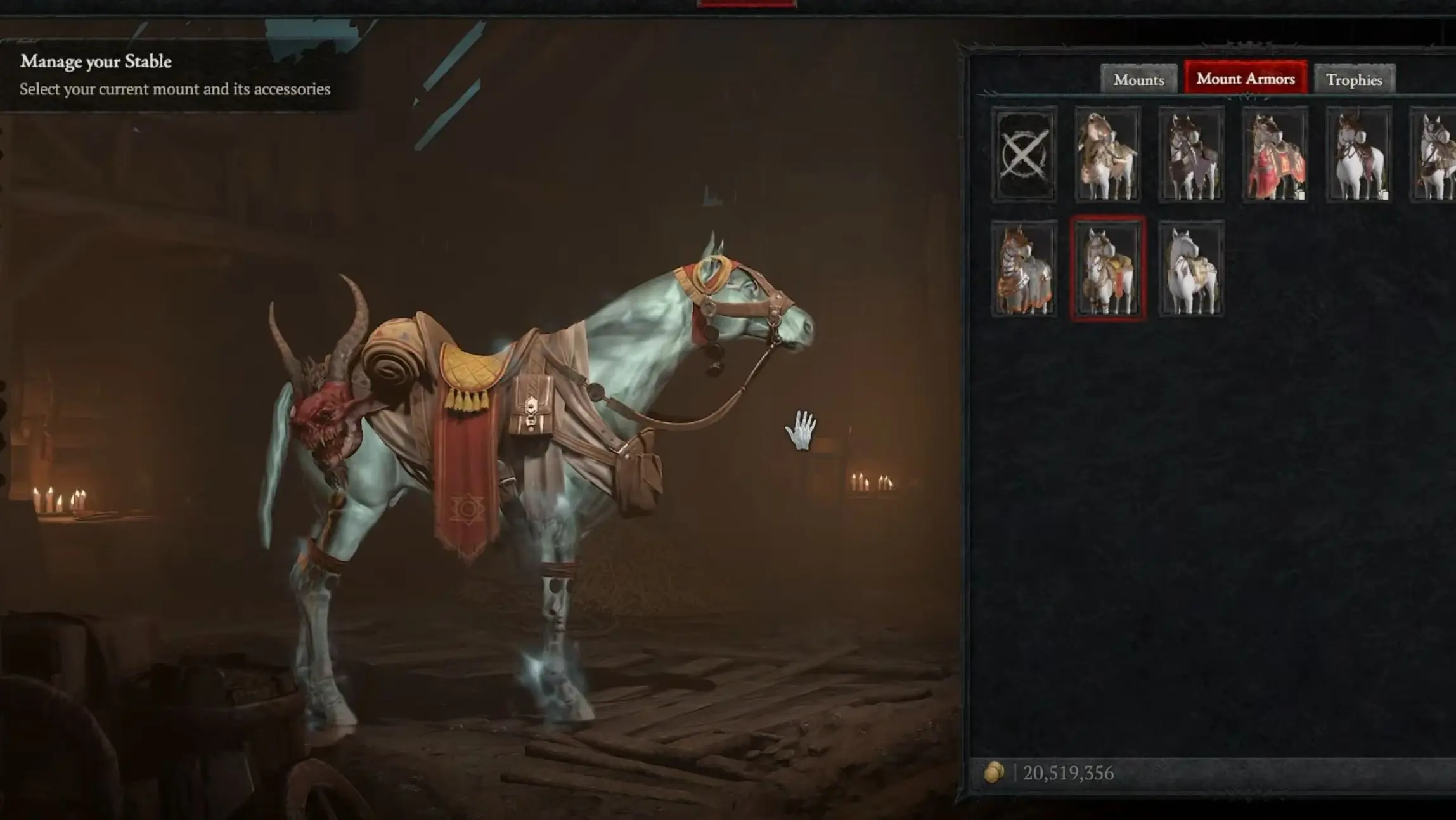 an image of Diablo 4 Mount Armour