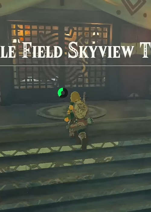 Zelda Tears of the Kingdom Hyrule Field Skyview Tower: Where to find & how to activate