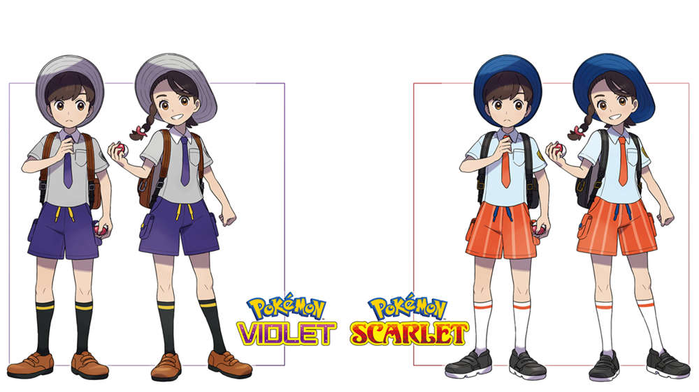 Pokemon Scarlet and Violet Characters