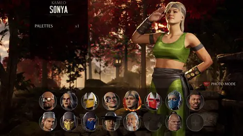 The Kameo roster in Mortal Kombat 1