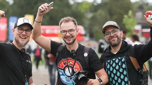 Some Pokemon GO players at GO Fest 2023: London