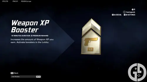 Image of a Weapon XP Booster in XDefiant