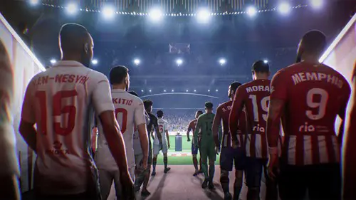 EA Sports FC tunnel