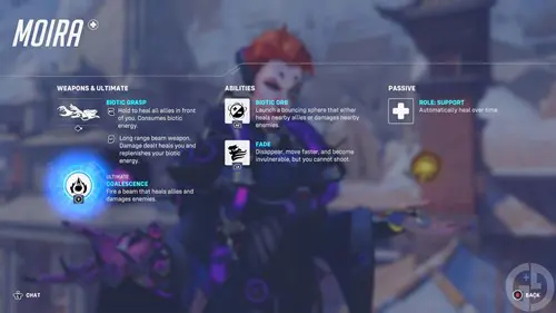 Moira abilities in Overwatch 2