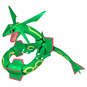 Rayquaza from Pokemon Home