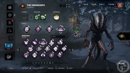 The Agile Alien build in Dead by Daylight