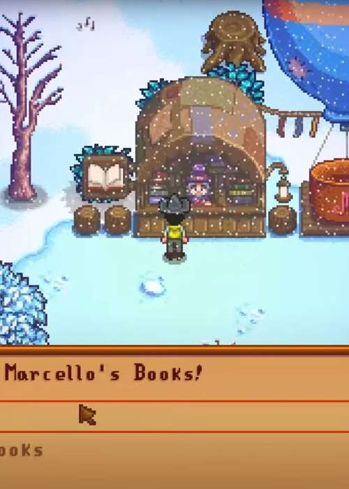 Where to find the Bookseller in Stardew Valley & what he sells