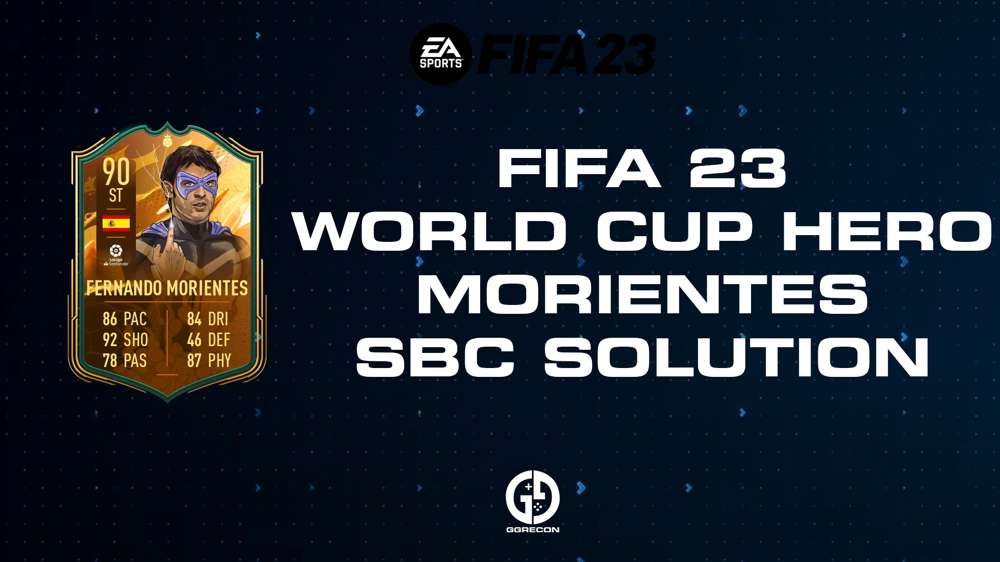 FIFA 23 World Cup Hero Morientes SBC Solution