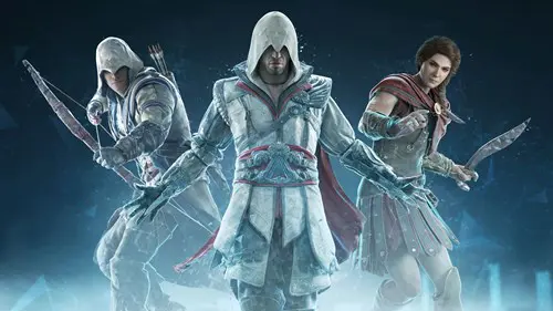 Connor, Ezio and Kassandra