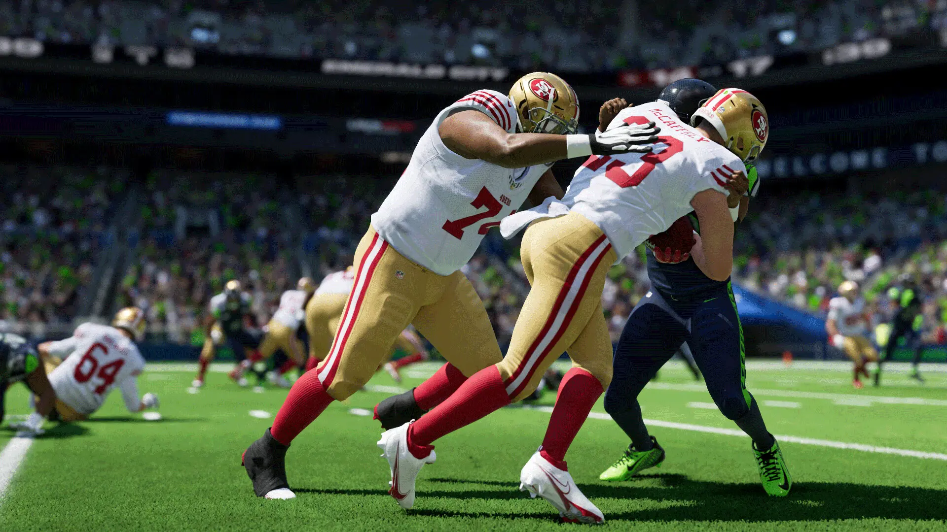 gameplay screenshot of madden nfl 24