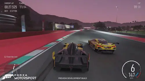 Forza Motorsport split-screen co-op is not a feature in the game