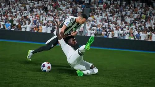 Image of a professional foul in EA FC 25