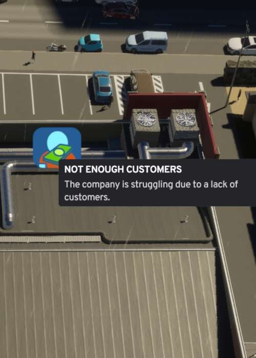 How to fix 'not enough customers' in Cities Skylines 2