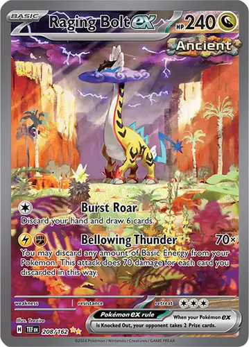 Raging Bolt Special Illustration Rare card