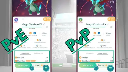 best moves for pokemon go mega charizard x pve pvp