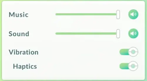 Disable Haptics under Settings and Vibration in Pokemon GO