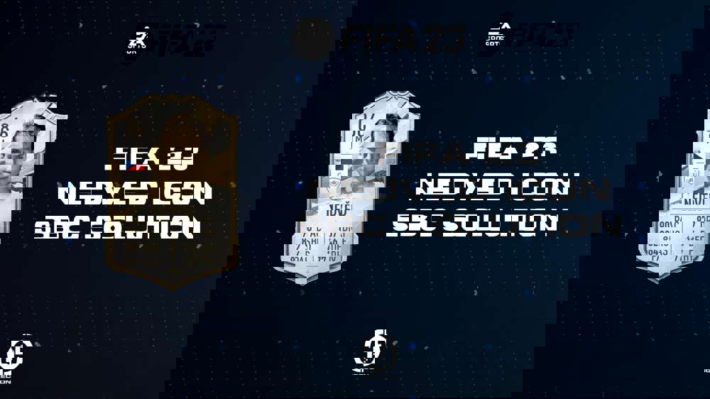 FIFA 23 Nedved Icon SBC Solution